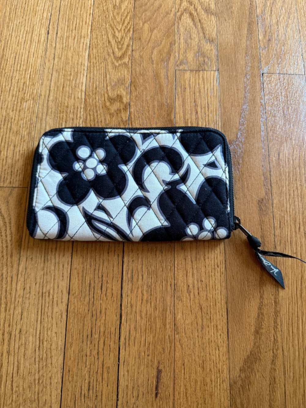 Vera Bradley Black and White Clutch Wallet